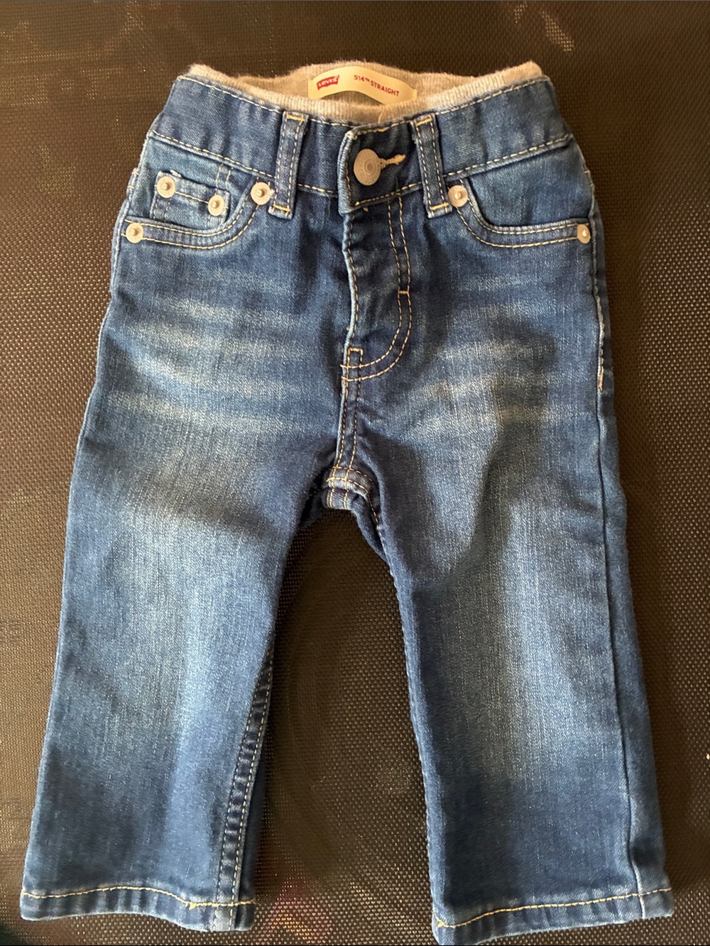 Levi's Kids Dark Blue Stretch Denim Jeans